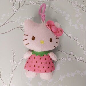 Sanrio Hello Kitty 2020 Fruit Blind Box Strawberry Plushie Keychain